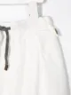 Brunello Cucinelli Kids بنطال بخصر برباط
