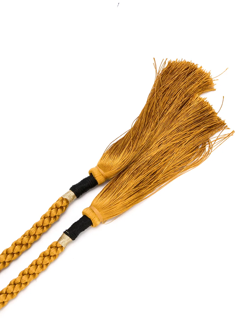 Forte Forte Riem van touw - Goud