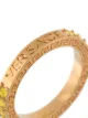 Versace logo embellished ring