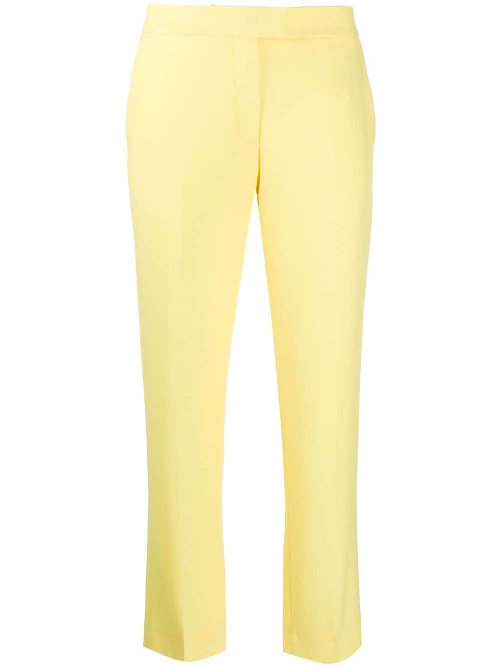 Ps By Paul Smith Slim-fit Tailored Trousers In Yellow