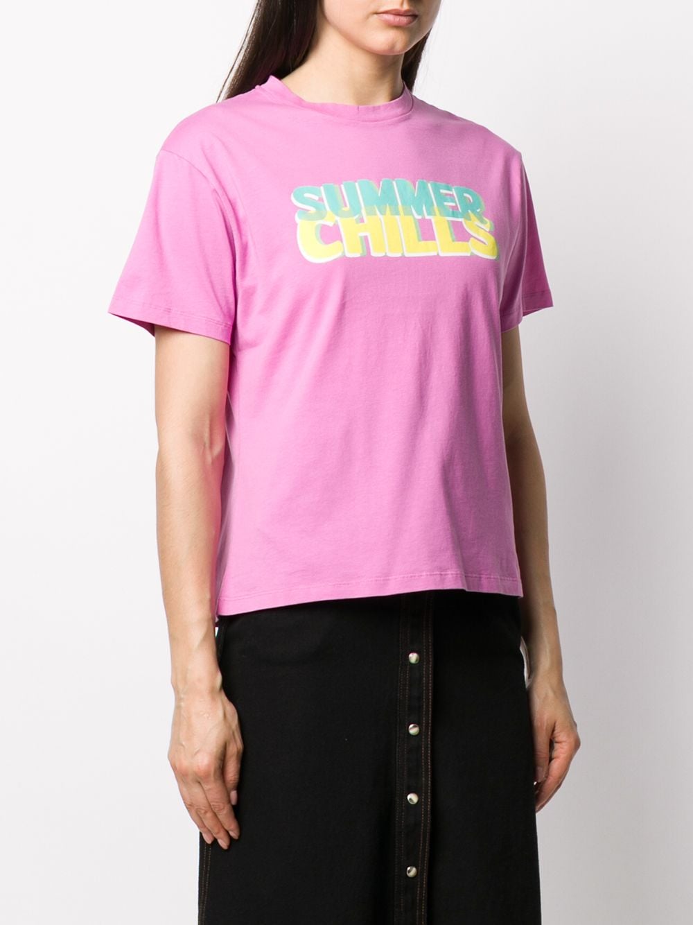 Shop Ps By Paul Smith Slogan Print T-shirt In Pink