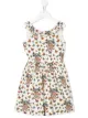 الصورة 1 من Moschino Kids فستان بدون أكمام مزين بفراشة
