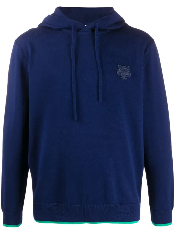 kenzo hoodie blue