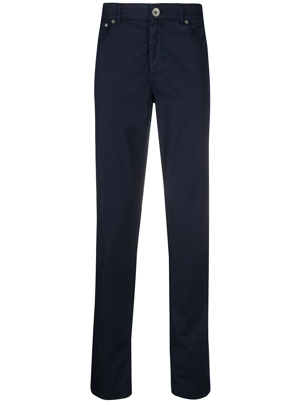 Brunello Cucinelli straight leg chinos - Blue