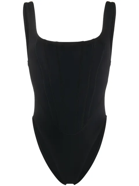 Dion Lee ثوب سباحة قطعة واحدة بتصميم كورسيه