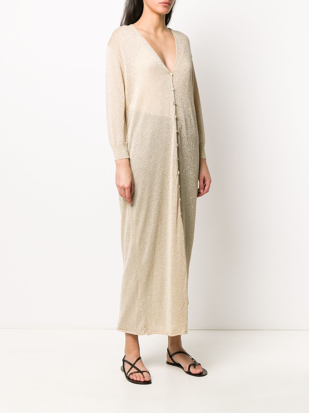 фото So allure long-line lurex cardigan