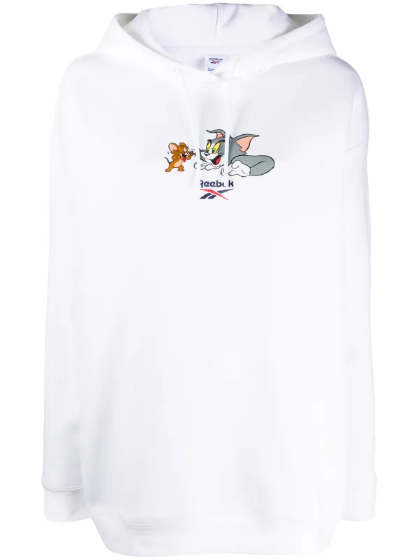 felpa reebok floreale