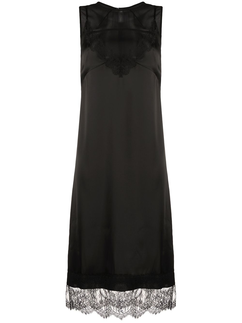 N°21 SLEEVELESS DRESS WITH LACE