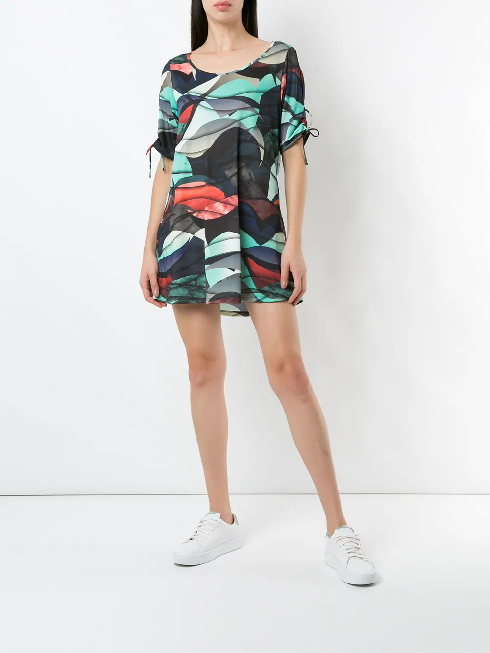 Lygia & Nanny Tuniek met print - Blauw