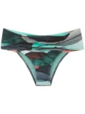 Lygia & Nanny Jasper printed bikini bottom - Blue