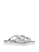 Image 2 of Miu Miu T-bar crystal-embellished sandals