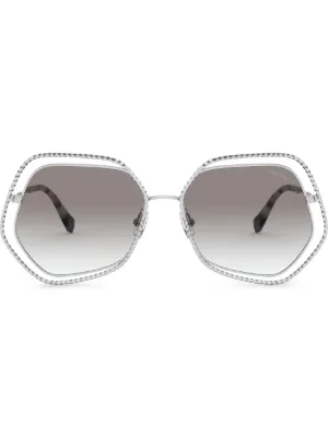 Nuova collezione di occhiali da donna di Miu Miu Eyewear su Farfetch