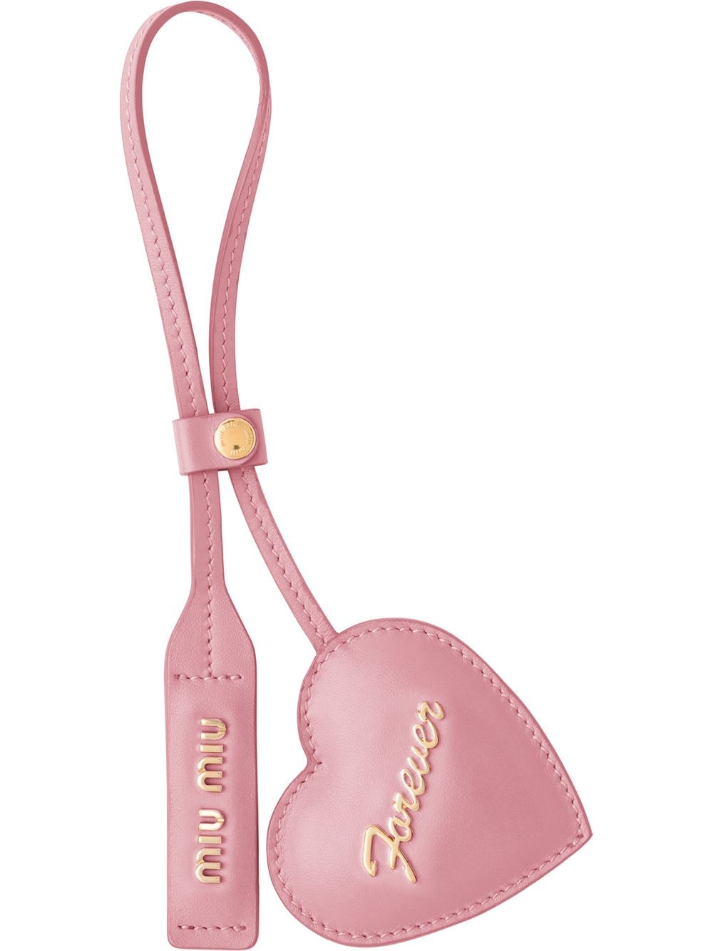 Miu Miu City Heart Strap In Pink