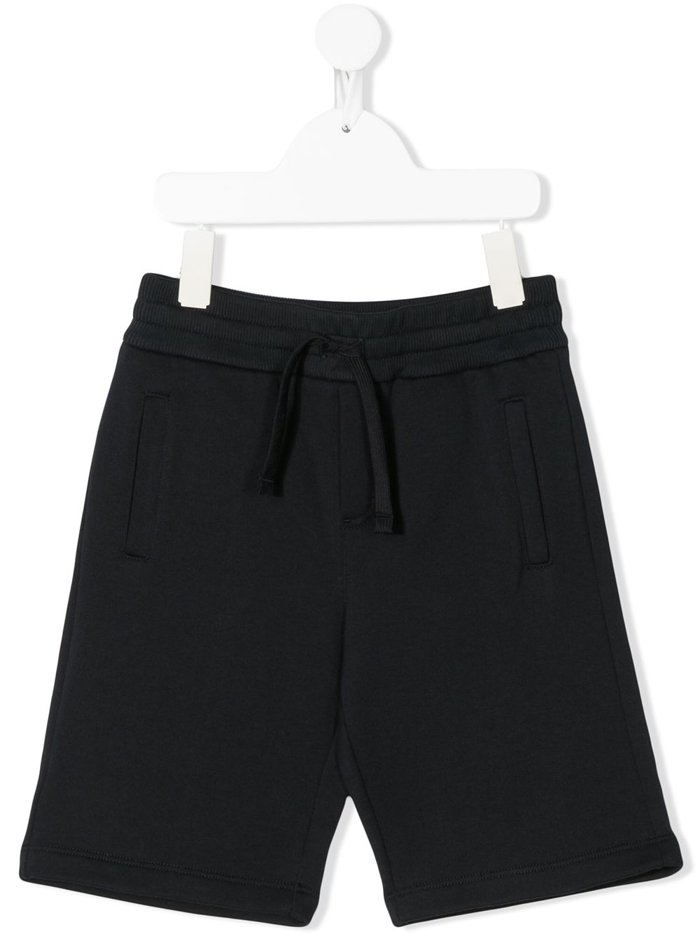 Dolce & Gabbana Kids logo-tag track shorts - Blue