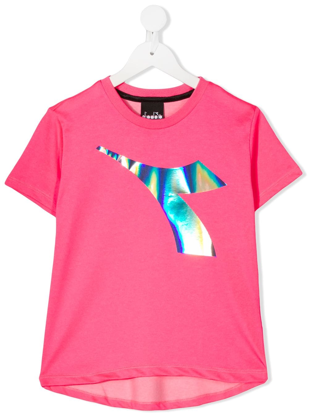 фото Diadora junior футболка со светоотражающим логотипом