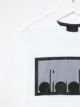 Diadora Junior logo print cropped T-shirt