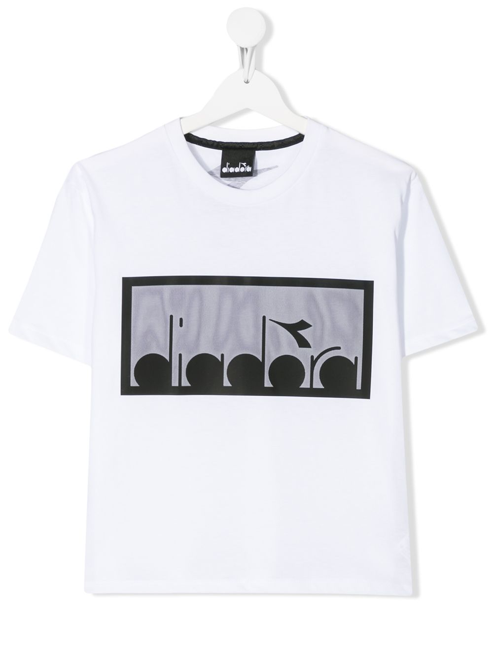 фото Diadora junior teen logo print t-shirt