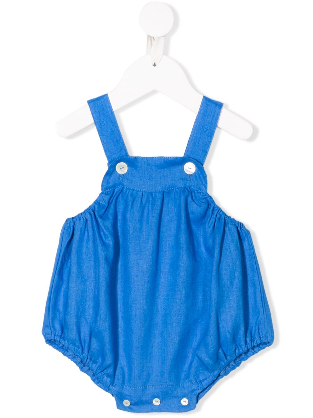 Shop Siola Sleeveless Romper In Blue