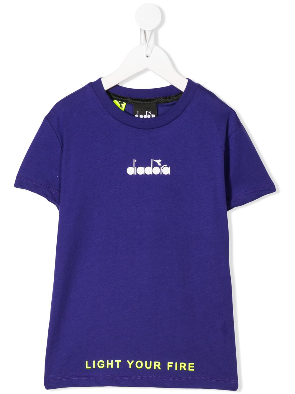 фото Diadora junior logo print t-shirt