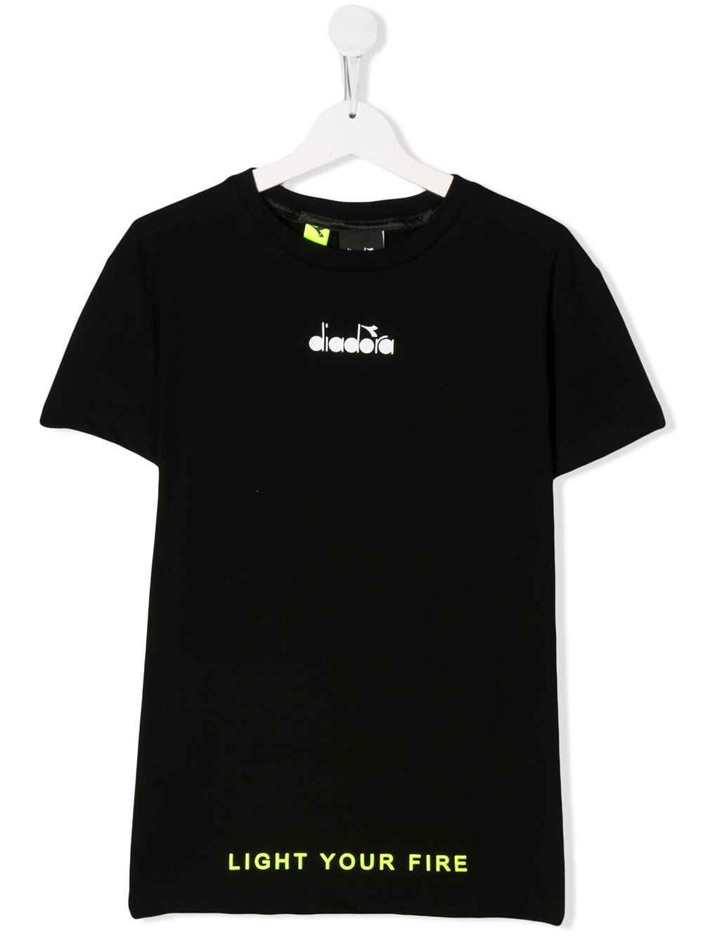 фото Diadora junior teen logo print t-shirt