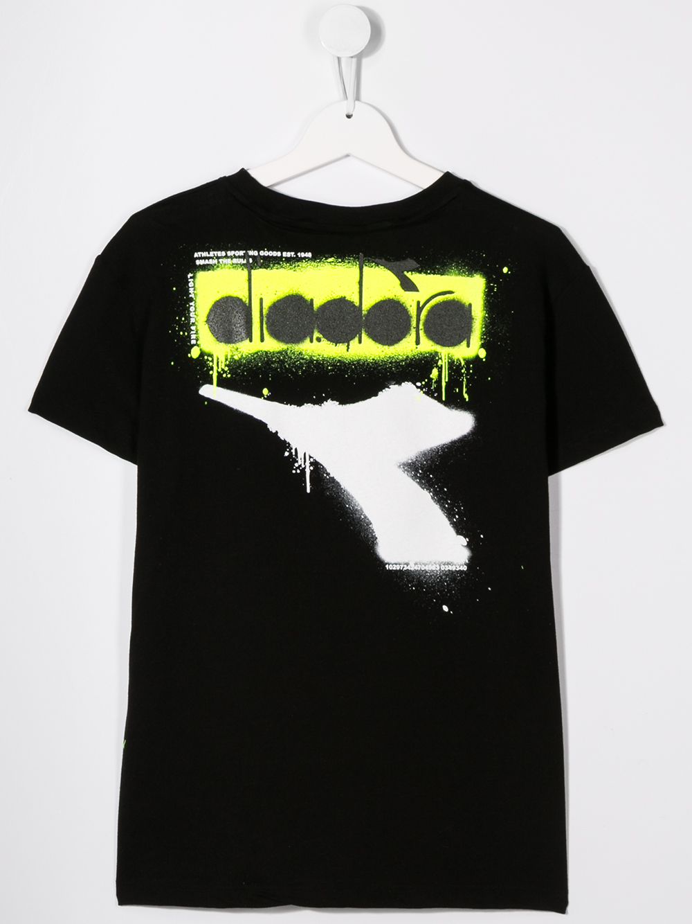 фото Diadora junior teen logo print t-shirt