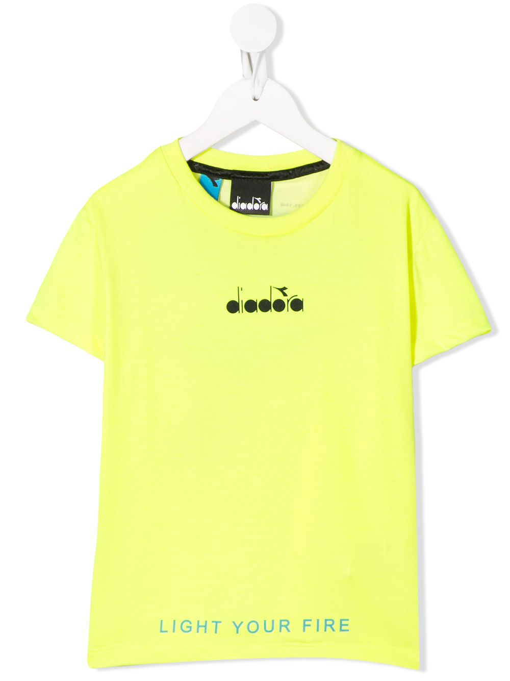 фото Diadora junior logo print t-shirt