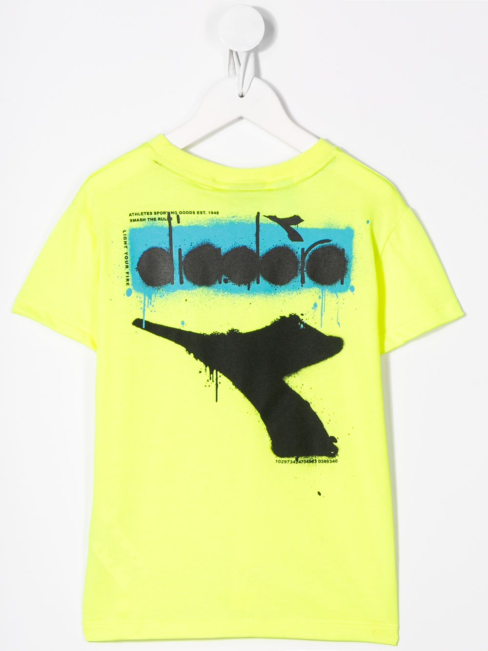 фото Diadora junior logo print t-shirt