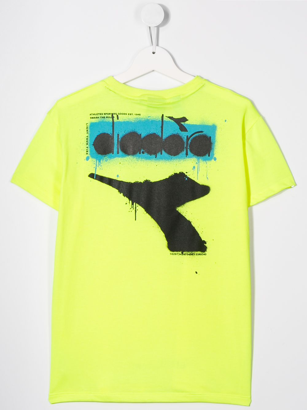 фото Diadora junior short sleeve rear logo t-shirt