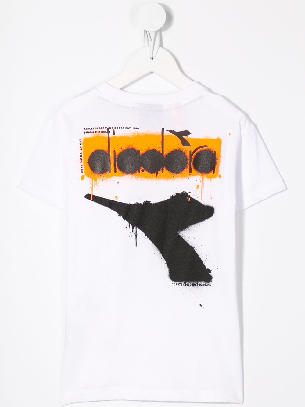 фото Diadora junior crew neck logo t-shirt