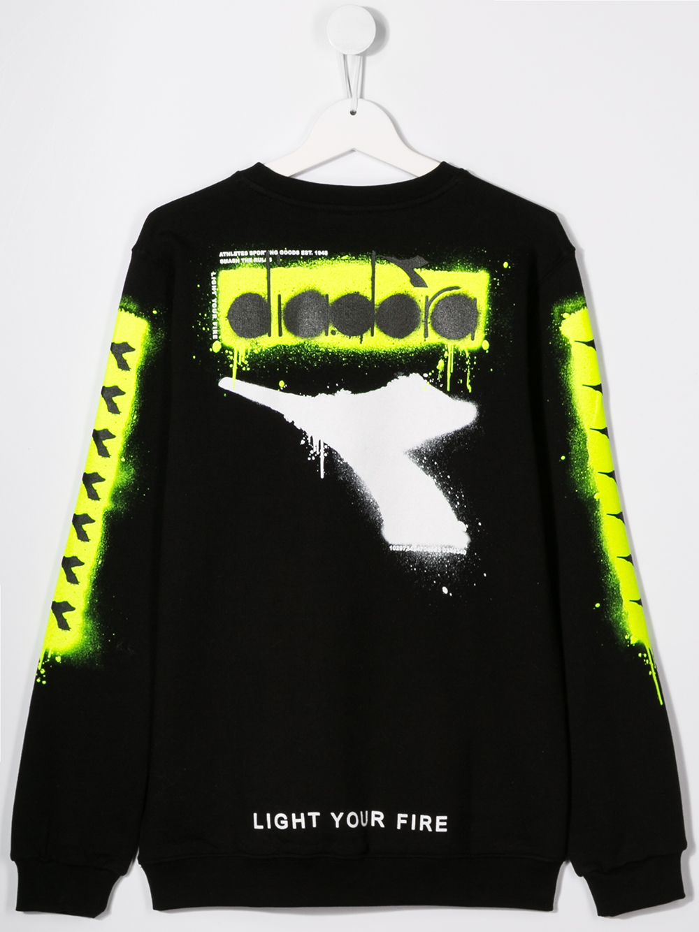 фото Diadora junior spray paint sweatshirt