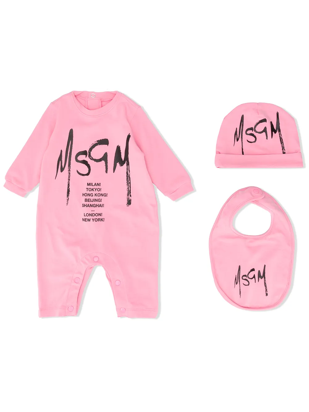 Msgm Kids комплект из трех предметов с логотипом Msgm Kids комплект из трех предметов с логотипом