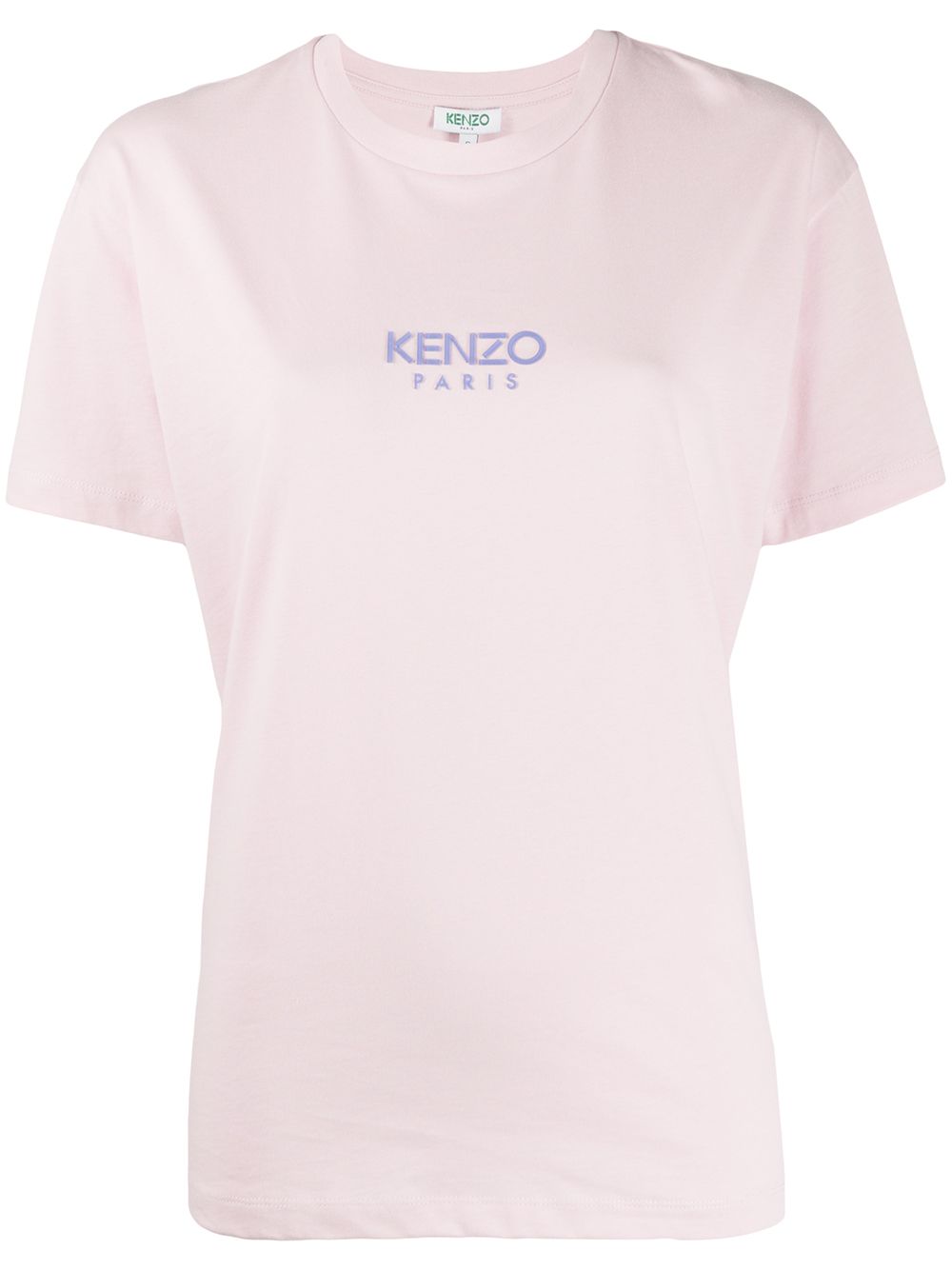 Kenzo Oversized Logo Print T-shirt In Pink