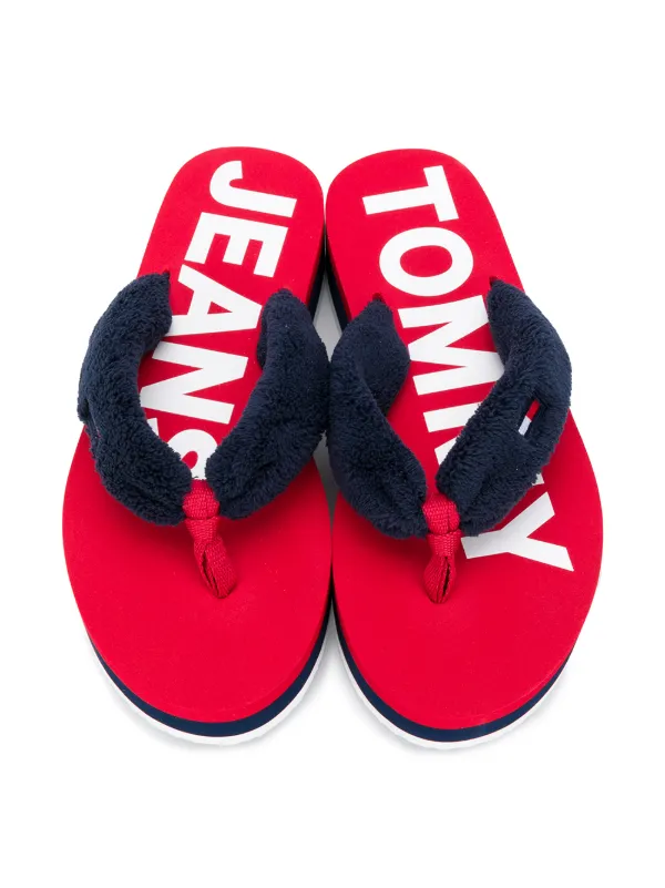 tommy jeans flatform sandals