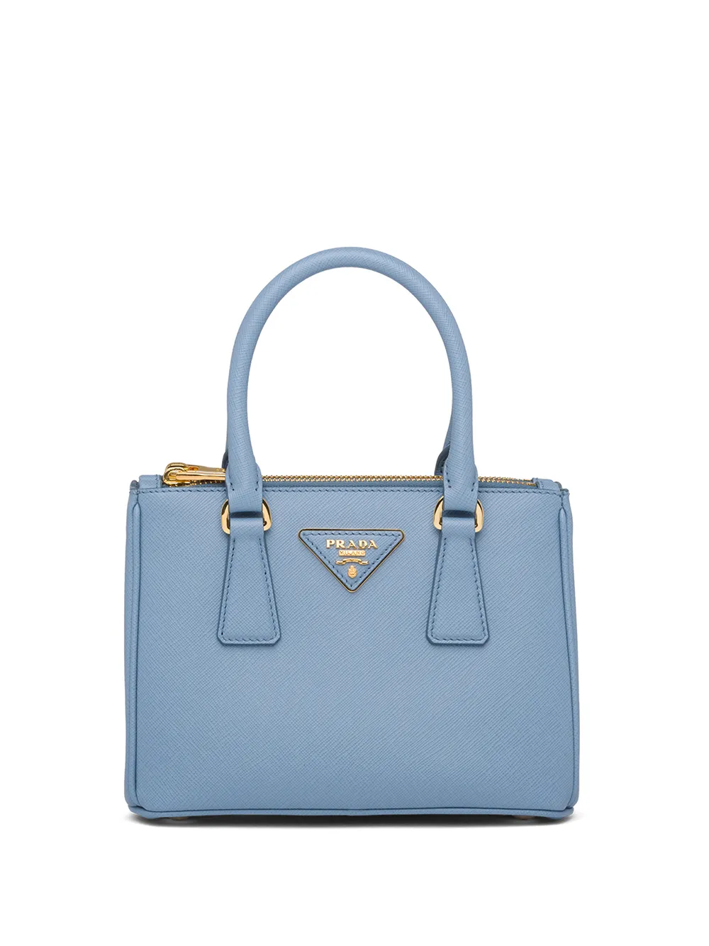 prada blue handbag