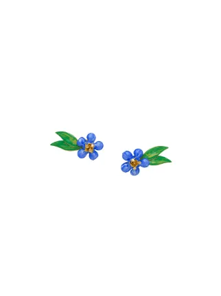 prada flower earrings