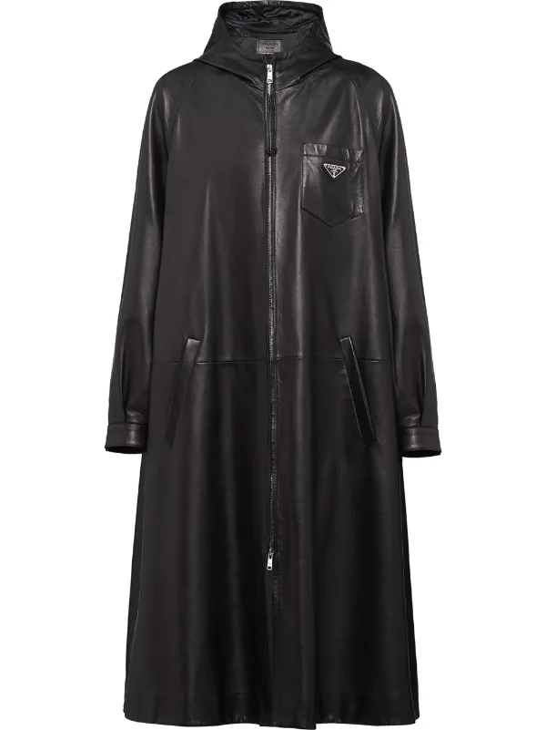 Prada trench coat women's hotsell