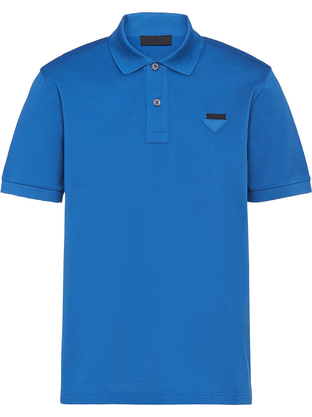 PRADA LOGO PATCH POLO SHIRT