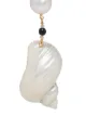 Prada shell drop earrings