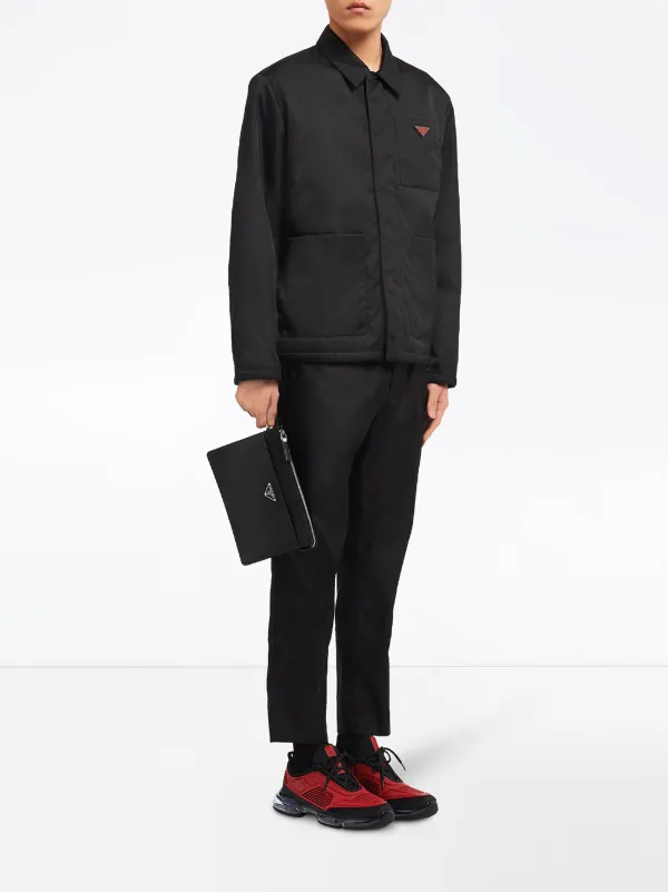 Prada ロゴ クラッチバッグ 通販 - FARFETCH