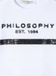 Philosophy Di Lorenzo Serafini Kids تيشيرت بطبعة شعار الماركة