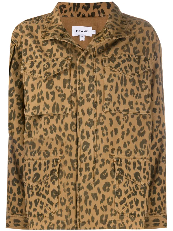 frame cheetah jacket