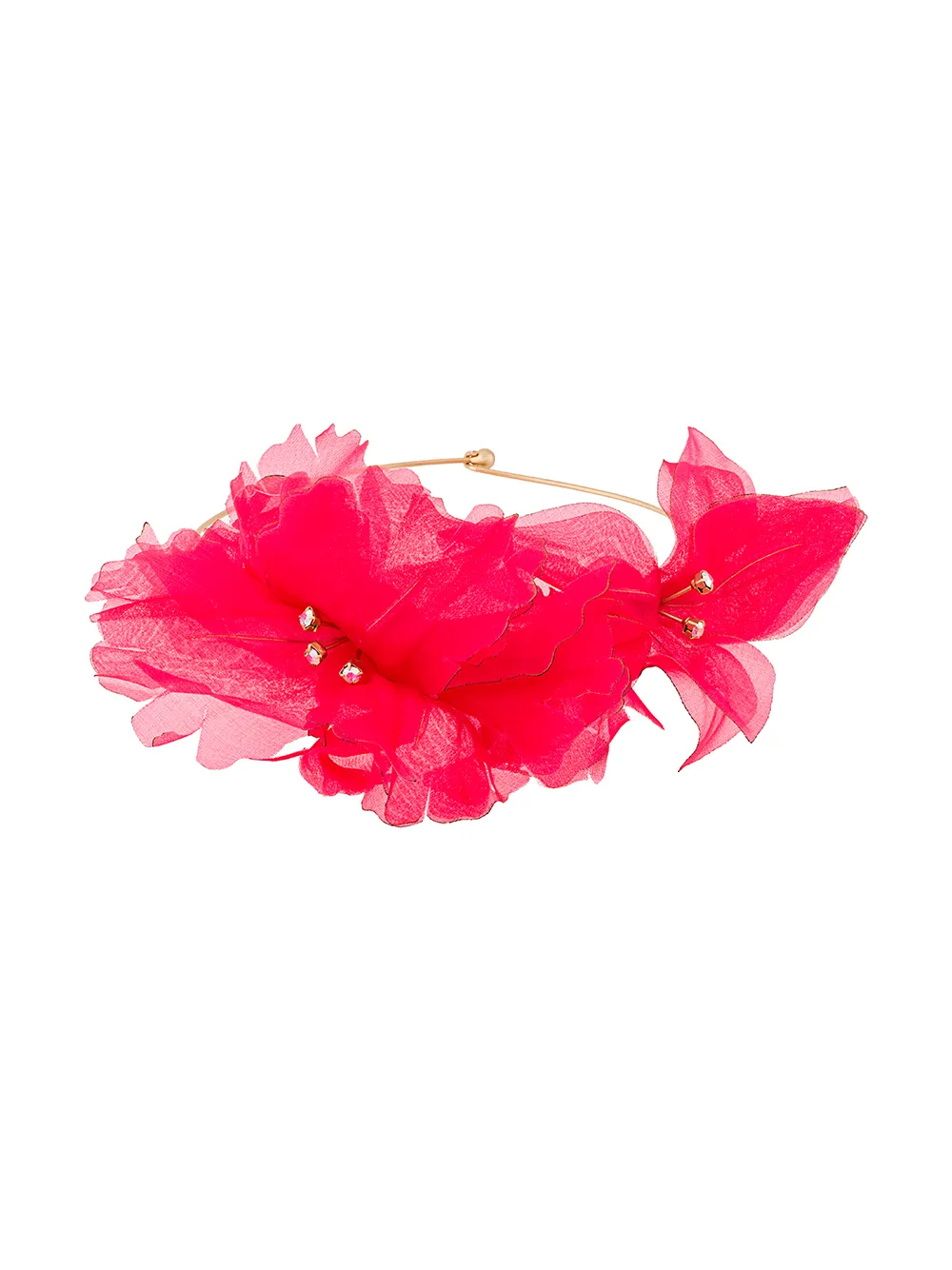 Forte Forte Oversized Floral Necklace In Pink