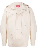 Diesel x A-Cold-Wall multi-pocket hooded jacket - Neutrals