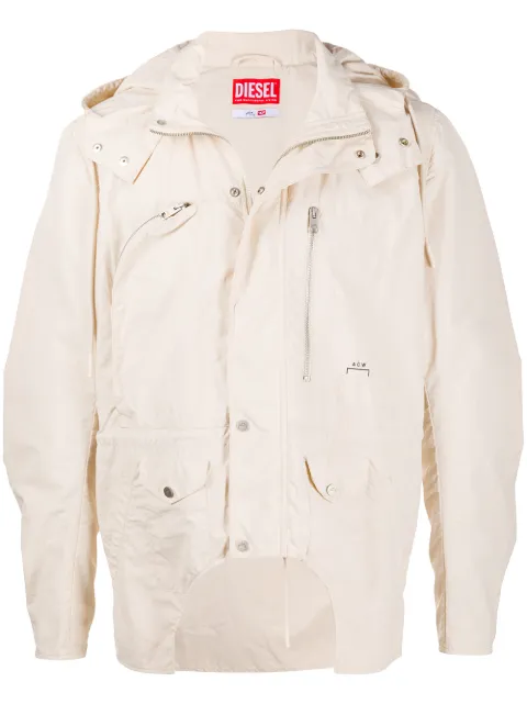 Diesel x A-Cold-Wall multi-pocket hooded jacket 