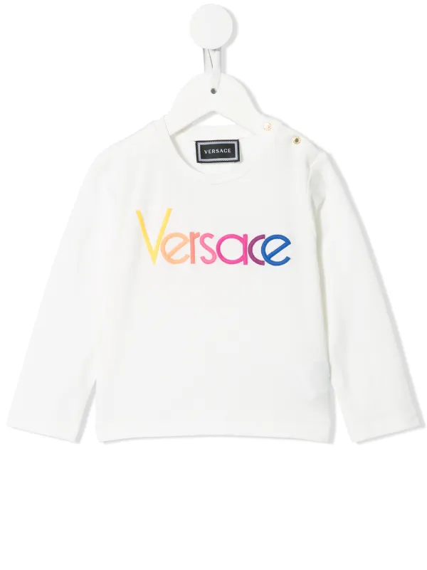 versace jumper white