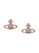 Image 1 of Vivienne Westwood Mayfair Bas Relief stud earrings