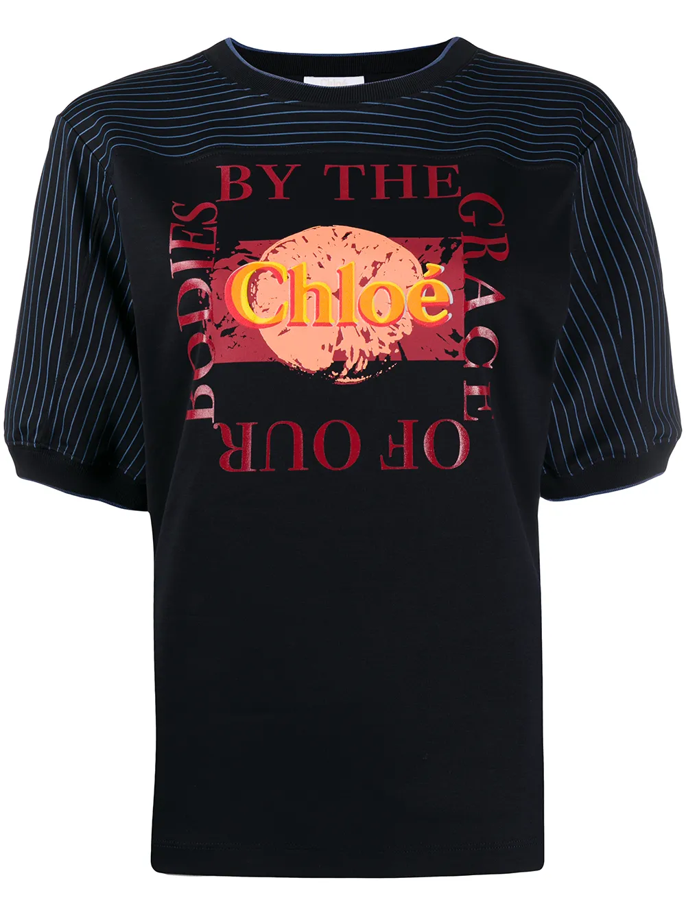 CHLOÉ LOGO PRINT T-SHIRT