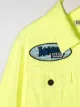 Kenzo Kids جاكيت جينز مزين بشارات