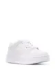 Image 2 of Lacoste eyelet detail lace-up sneakers
