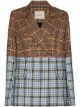 Image 1 of Brøgger Aster two-tone check blazer
